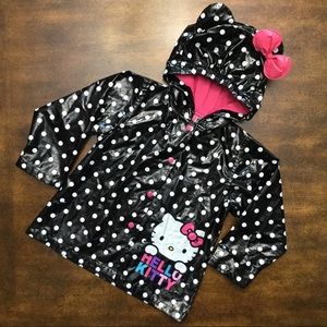 Official HELLO KITTY by Sanrio Raincoat!